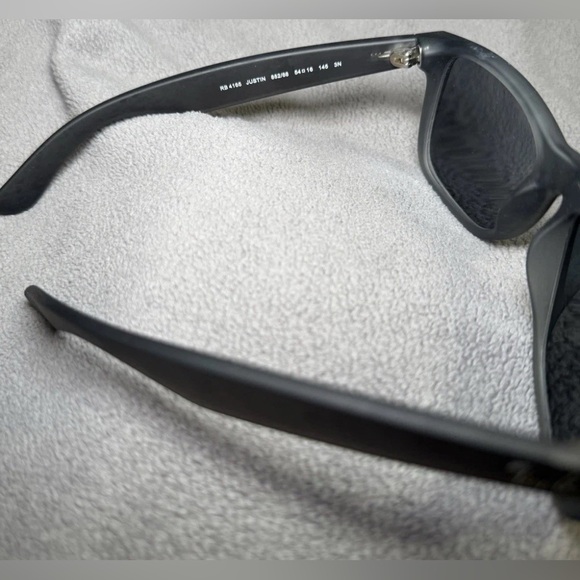 RAY BAN JUSTIN RB4165 852/88 54-16 MATTE GRAY FRAME ONLY $176 - Picture 7 of 12